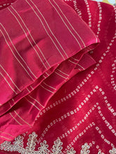 Load image into Gallery viewer, Bandhani print saree 4037