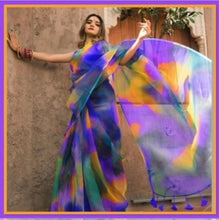 Load image into Gallery viewer, Orgenza saree 4071