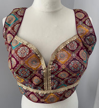 Load image into Gallery viewer, Brocade  saree blouse 4093