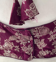 Load image into Gallery viewer, long sleeve saree blouse 4103
