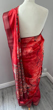 Load image into Gallery viewer, Velvet tussar silk saree 4115