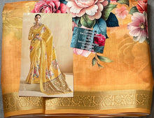 Load image into Gallery viewer, Velvet tussar silk saree 4117