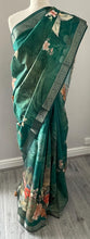 Load image into Gallery viewer, Velvet tussar silk saree 4190