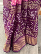Load image into Gallery viewer, Bandhni print saree 4127