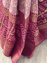 Load image into Gallery viewer, Bandhni print saree 4129