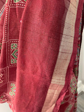 Load image into Gallery viewer, cotton slub saree 4136