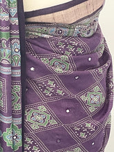 Load image into Gallery viewer, cotton slub saree 4135