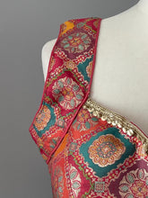 Load image into Gallery viewer, Brocade  saree blouse 4092