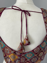 Load image into Gallery viewer, Brocade  saree blouse 4093