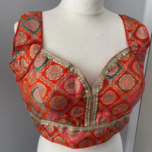 Load image into Gallery viewer, Brocade  saree blouse 4094