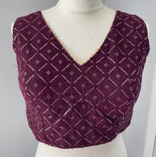 Load image into Gallery viewer, Sequins saree blouse 4096