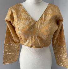 Load image into Gallery viewer, long sleeve saree blouse 4098