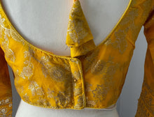 Load image into Gallery viewer, long sleeve saree blouse 4101