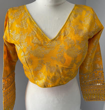 Load image into Gallery viewer, long sleeve saree blouse 4101