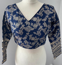 Load image into Gallery viewer, long sleeve saree blouse 4102