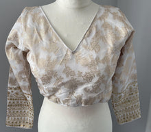 Load image into Gallery viewer, long sleeve saree blouse 4106