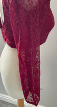 Load image into Gallery viewer, Long sleeve chickenkari embroidery blouse 4110