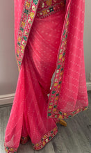 Load image into Gallery viewer, Bandhni print saree 4168