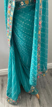 Load image into Gallery viewer, Bandhni print saree 4167 ( dudhyari colour )