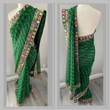 Load image into Gallery viewer, Bandhni print saree 4166