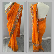 Load image into Gallery viewer, Bandhni print saree 4163