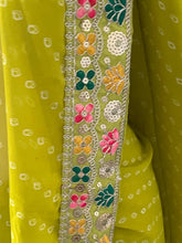Load image into Gallery viewer, Bandhni print saree 4170