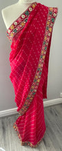 Load image into Gallery viewer, Bandhni print saree 4171