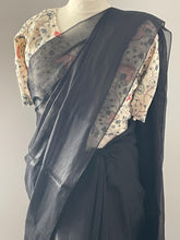 Load image into Gallery viewer, Khadi tissue saree 4154