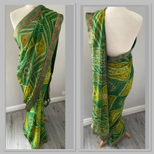 Load image into Gallery viewer, Bandhni print chiffon saree 4181
