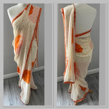 Load image into Gallery viewer, chiffon bandhni print saree 4194