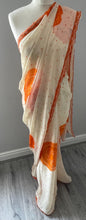 Load image into Gallery viewer, chiffon bandhni print saree 4194