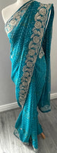 Load image into Gallery viewer, Georgette bandhni print saree 4185