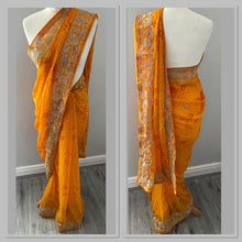 Load image into Gallery viewer, Georgette bandhni print saree 4188
