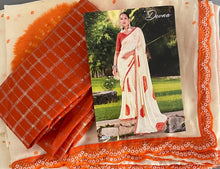 Load image into Gallery viewer, chiffon bandhni print saree 4194