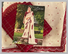 Load image into Gallery viewer, chiffon bandhni print saree 4197