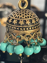 Load image into Gallery viewer, oxidised jhoomar earings 4200