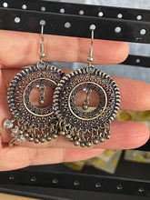 Load image into Gallery viewer, Oxidised affect earings 4269