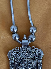 Load image into Gallery viewer, oxidised necklace ( no earrings ) 4316