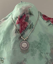 Load image into Gallery viewer, oxidised necklace ( no earrings ) 4320