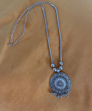 Load image into Gallery viewer, oxidised necklace ( no earrings ) 4320