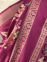 Load image into Gallery viewer, Soft dolla silk saree 4079