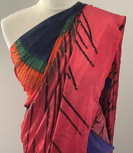 Load image into Gallery viewer, satin silk saree 3085