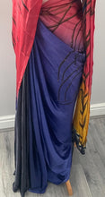 Load image into Gallery viewer, satin silk saree 3085