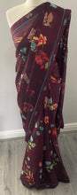 Load image into Gallery viewer, Soft georgette chiffon saree 5016