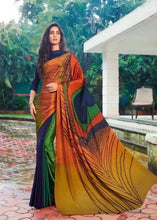 Load image into Gallery viewer, satin silk saree 5002