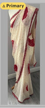 Load image into Gallery viewer, chiffon bandhni print saree 4197