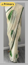 Load image into Gallery viewer, chiffon bandhni print saree 4199