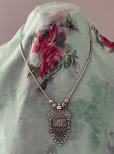 Load image into Gallery viewer, oxidised necklace ( no earrings ) 4316