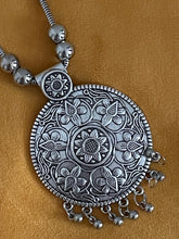 Load image into Gallery viewer, oxidised necklace ( no earrings ) 4317