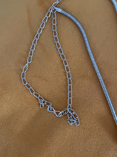 Load image into Gallery viewer, oxidised necklace ( no earrings ) 4318